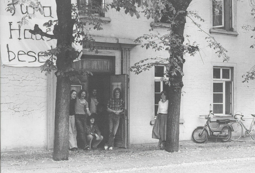 Hausbesetzung Ende der 1980er