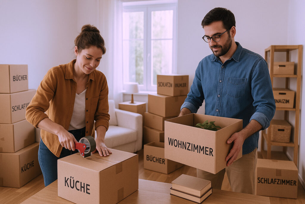 ...Umzüge organisieren