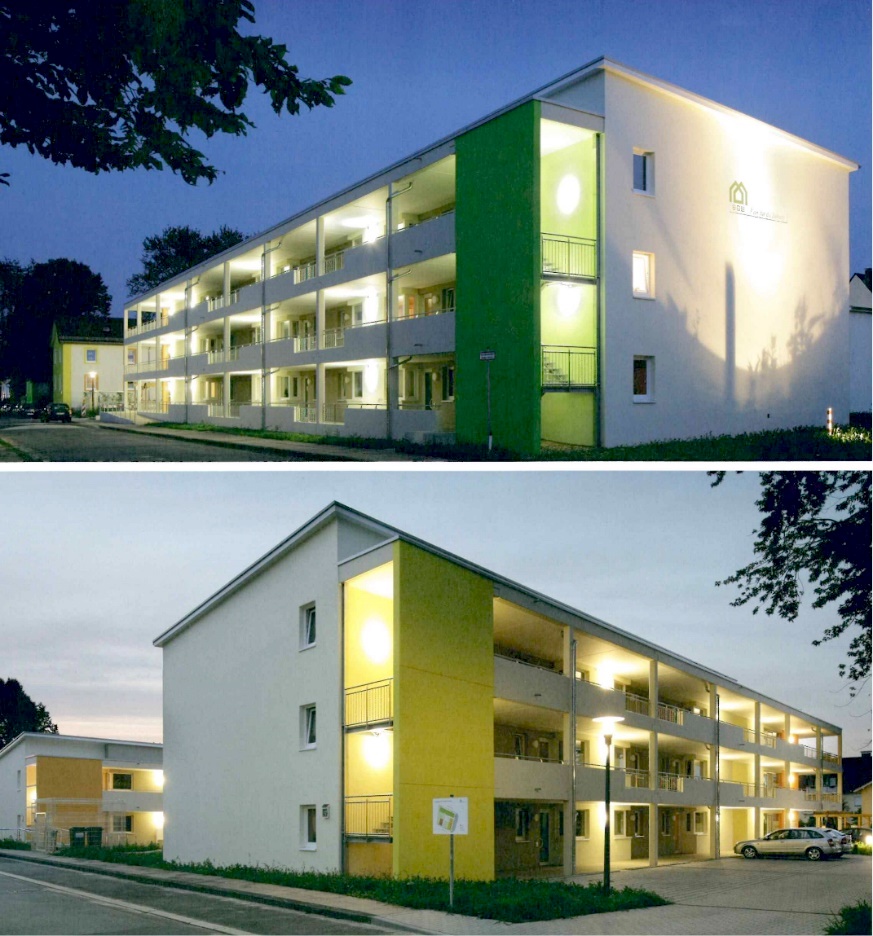 Bielefelder Modell Kammermühlenweg 12 mit der BGW, gegr. 2007, Team Rußheide